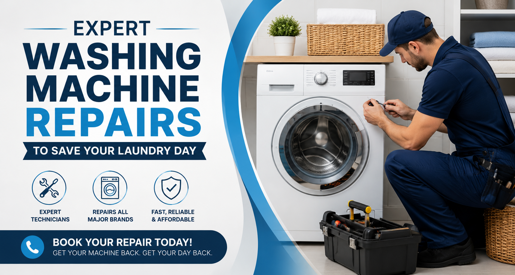 Expert Washing Machine Repairs to Save Your Laundry Day